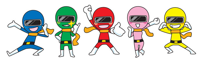 Become Morphing Mighty Sentai&nbsp;Heroes
