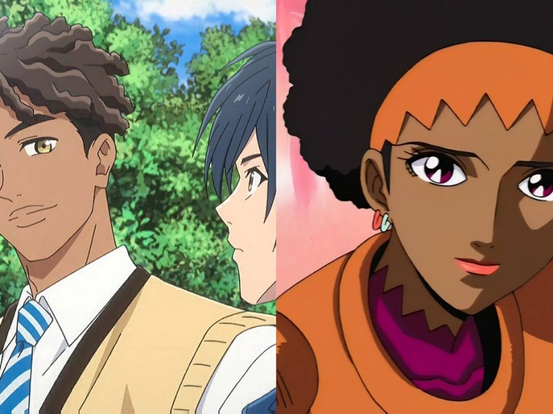 African-Anime Character Designs